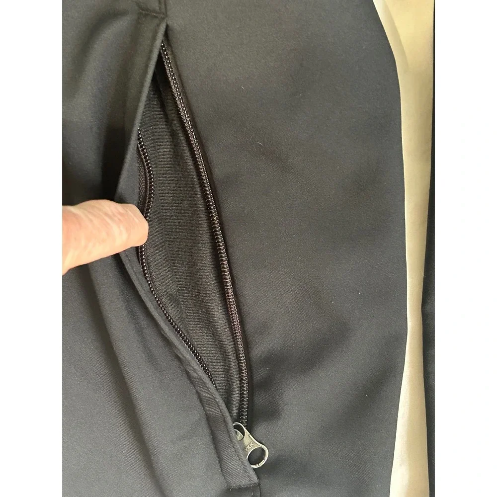 Columbia Mens Black Softshell Fleece Lined Full Zip Jacket Size 2X Big & Tall